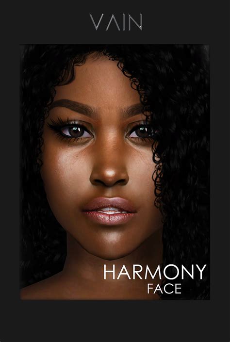 All The Best Sims 4 Cc — Vainsl Harmony Face By VΛin Skin Details