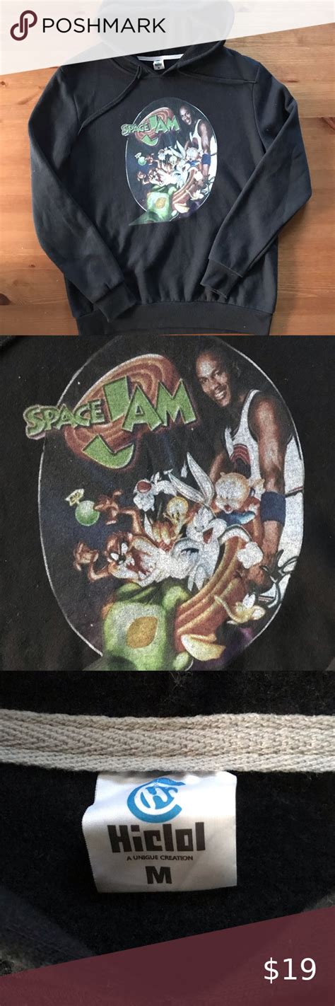 Michael jordan never lost an nba finals series, but his unimpeachable '90s run of success does have one blemish: Michael Jordan Space Jam Warner Bros Movie hoodie in 2020 ...