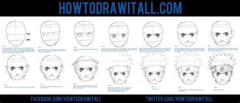 How To Draw Naruto Uzumaki By Howtodrawitall On Deviantart Naruto