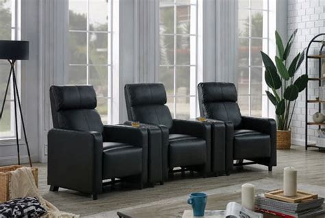Coaster® Home Toohey Theater Seating Push Back Recliner Jarons