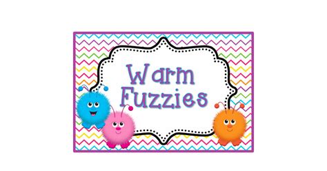 Warm Fuzziespdf School Teacher Ts Preschool Fun Classroom