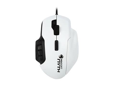 Roccat Nyth Modular Mmo Gaming Mouse White Neweggca