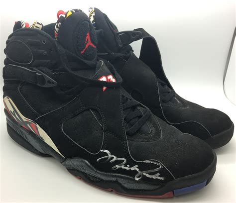 Lot Detail - 1993 Michael Jordan Game Worn Nike Air Jordan 8 Basketball ...
