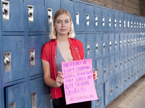 Girl Who Violates High Schools Dress Code Claims Its Sexist Starts