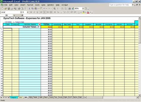 Daily Small Business Expenses Sheet In Excel Format Free