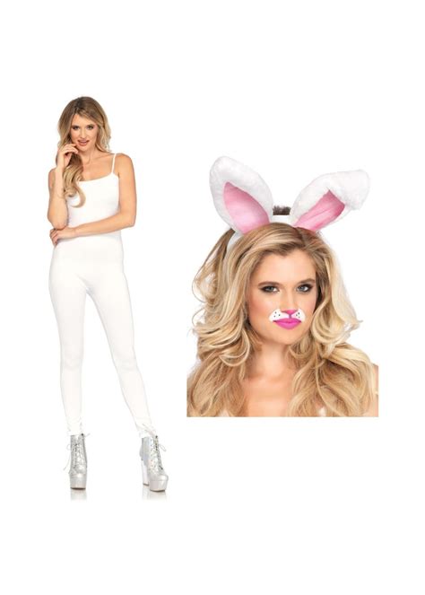 White Bunny Women Costume Holiday Costumes