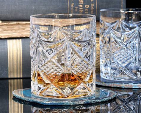 Vintage Crystal Whiskey Glasses Uupastor