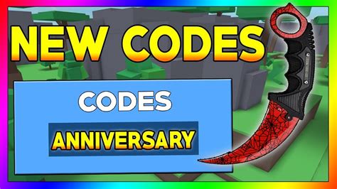 They give players a variety of reward including skins, bucks, sounds, and other useful items. Roblox Arsenal Codes 2019 | Anniversary Update (Roblox ...