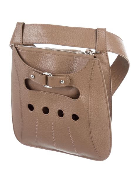 Perrin Leather Waist Bag Brown Mini Bags Handbags Wpe20108 The