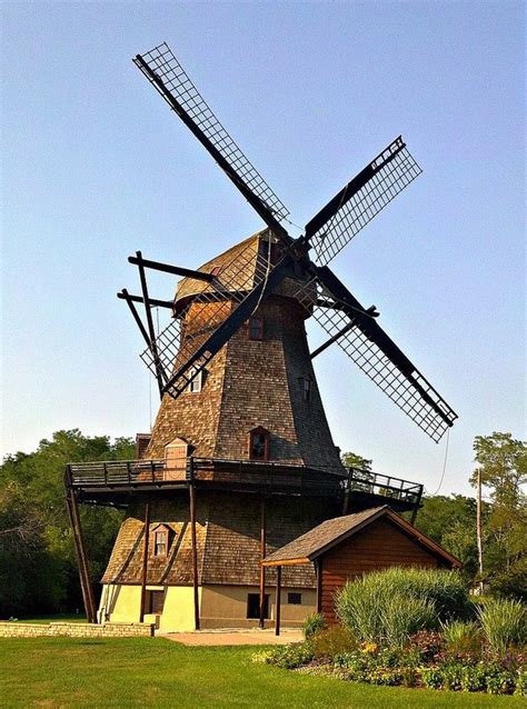 fabyan windmill it is an authentic working dutch windmill dating from the 1850s located in