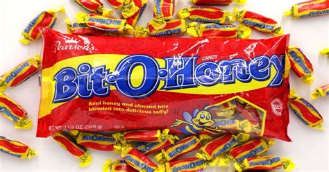 bit o honey history faq pictures and commercials snack history