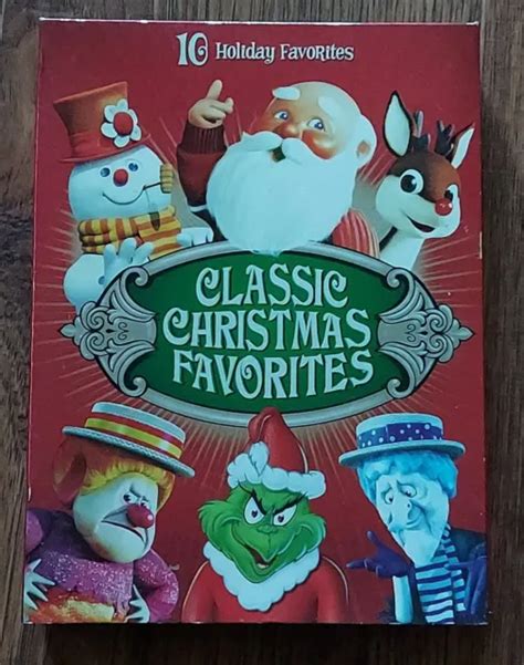 Classic Christmas Favorites 4 Disc Dvd Set ~ 10 Great Christmas Movies