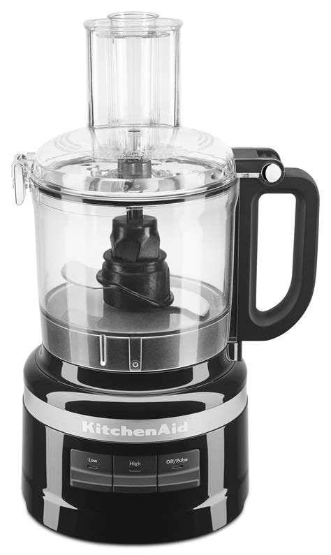 KitchenAid 7-Cup Food Processor, Black (KFP0718OB) - Walmart.com