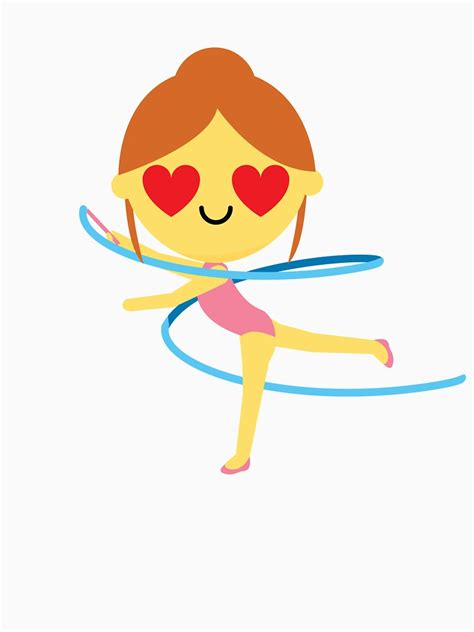 Gymnastics Emoji T Shirt By Hippoemo Redbubble