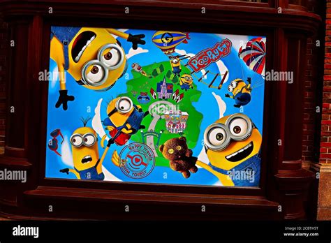 Photo Of Minion Park Information Sign In Universal Studios Japan
