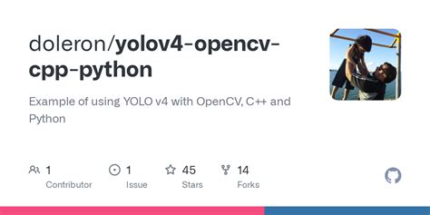 Github Doleron Yolov Opencv Cpp Python Example Of Using Yolo V My Xxx Hot Girl