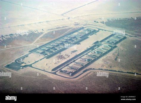 Aerial Shot Of A Weapons Storage Area Near Ahmed Al Jaber Air Base AB Kuwait During