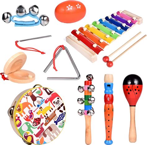Fun Little Toys Toddler Musical Instrument Toy Set 12pcs