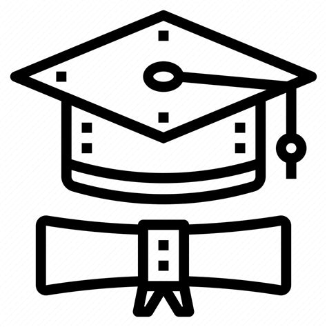 Cap Certificate Education Graduate Icon Download On Iconfinder