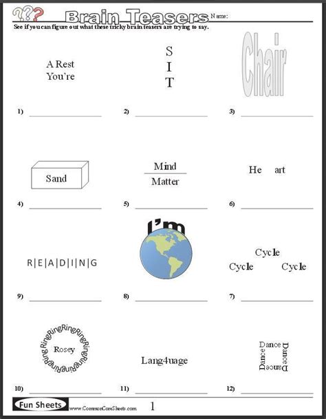 Teach Child How To Read Adult Math Puzzles Printable