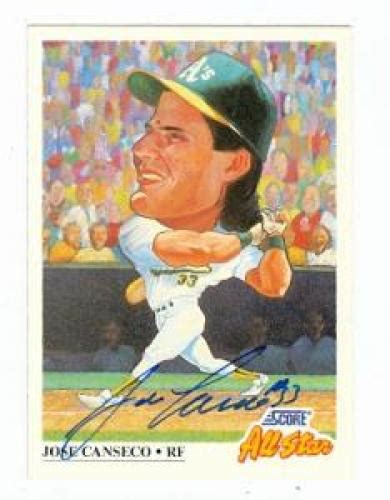 All for sale posts must include a starting. Jose Canseco autographed baseball card (Oakland Athletics ...