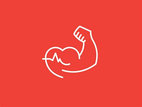 Health Fitness Coach Logo Mark Fitness Logo Personal Trainer Logo