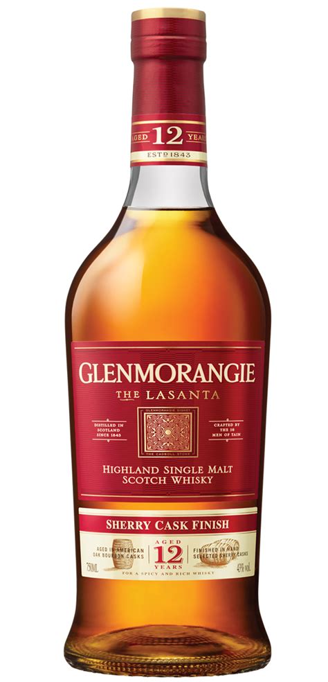 Buy Glenmorangie Lasanta Single Malt Scotch Whisky 12 Year Online - Scotch Delivery Service ...