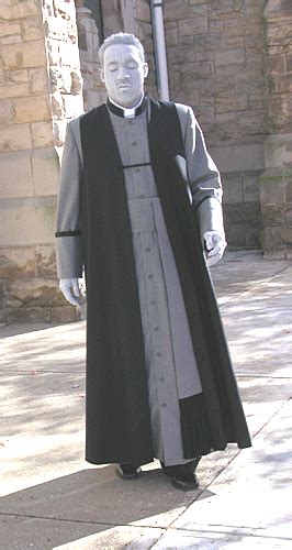 Grey Cassock With Traditional Chimere Set