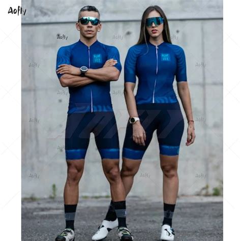Kafitt Casais Azul Marinho Triathlon Ciclismo Conjuntos De Roupas Skinsuit Macacão Kits 2022