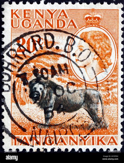 East African Postal Union Um 1954 Eine In Der East African Postal