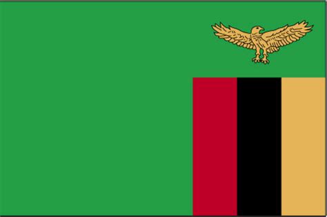 National Flag Of Zambia History Of The Zambia Flag National Anthem Of