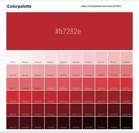 Madder Red Information Hsl Rgb Pantone