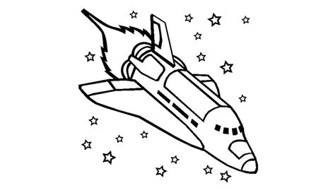 Dibujo De Nave Espacial Para Colorear Y Pintar 51516
