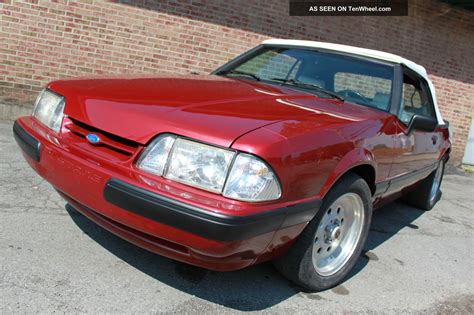 1990 Ford Mustang Lx Convertible Limited Edition