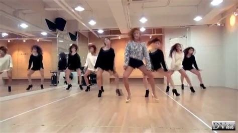 Hyorin Sistar One Way Love Dance Practice Dvhd Youtube