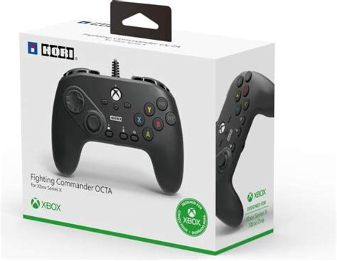 Hori Wired Controller Fighting Commander Octa 6 Button Pad Xbox