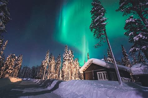 En Finlandia Gozaron 9 Horas De Auroras Boreales Y Las Imágenes Son Un