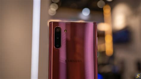 The samsung galaxy note 10 is powered by a exynos 9825 (7 nm) cpu processor with 8gb ram, 256gb rom. This is the queue at the Samsung Galaxy Note 10 Roadshow ...