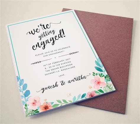 18 Engagement Invitation Message And Wording Examples To Make Your Own