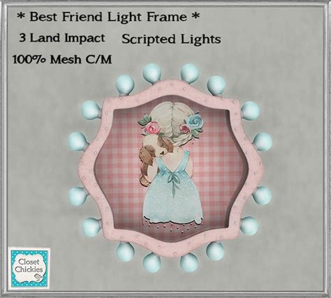 Second Life Marketplace - *CC* Best Friends Light Frame [boxed]