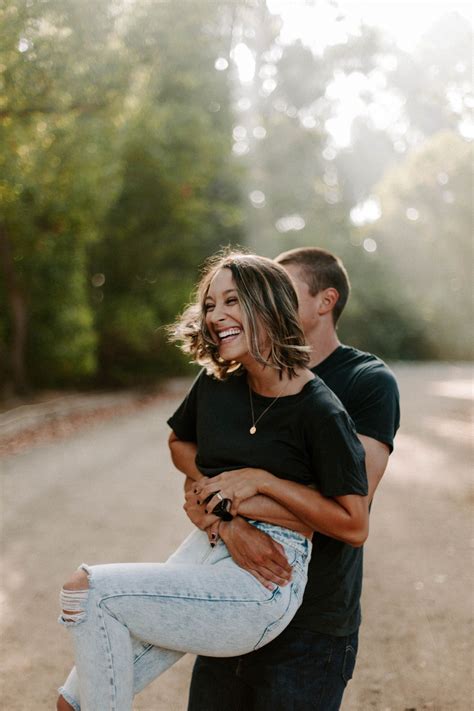 Fun engagement session | Couple photography poses, Engagement pictures ...