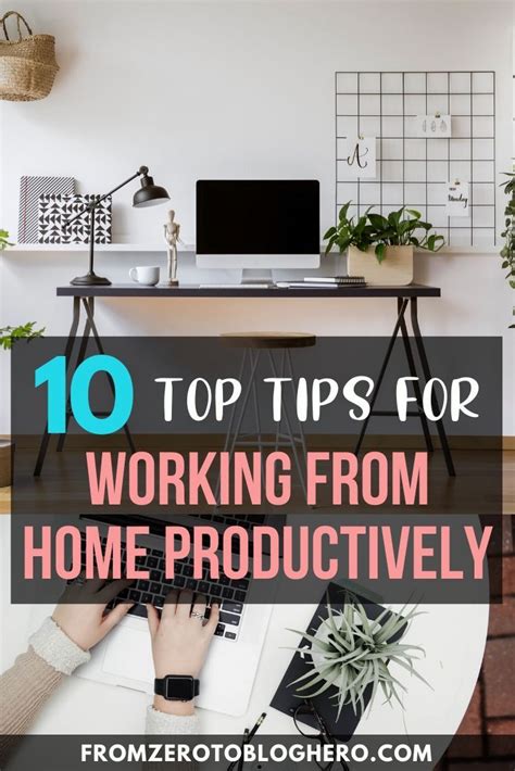 Working From Home 10 Tips For Success And Maximum Productivity Working
