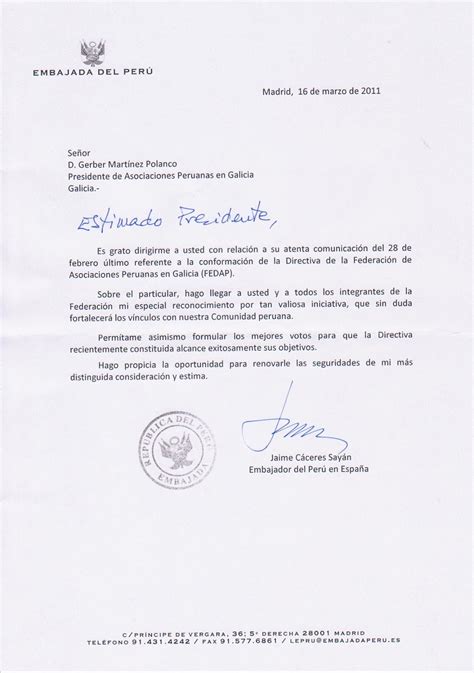 Carta De Invitacion Al Consulado Images And Photos Finder