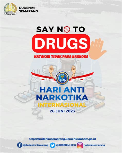 Selamat Hari Anti Narkoba Sedunia Rudenimsemarang