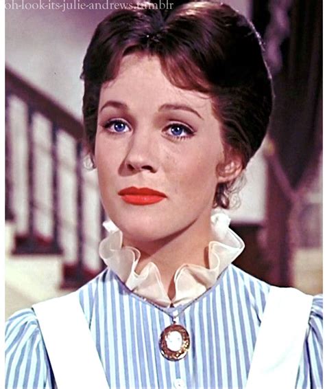 Julie Andrews As Mary Poppins Buena Vista1964 Julie Andrews
