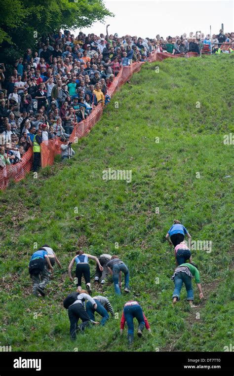 Coopers Hill Cheese Rolling And Wake Hi Res Stock Photography And