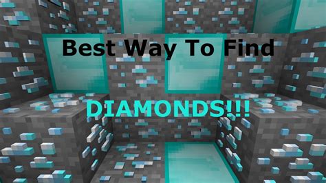 Tips And Tricks Best Way To Find Diamonds Minecraft Tips Youtube