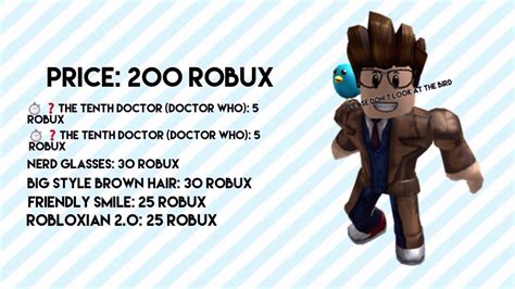 Tenth Doctor Roblox Clothing Video Youtube
