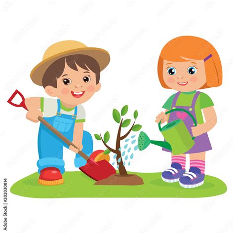 Cartoon Clip Art Raised Beds