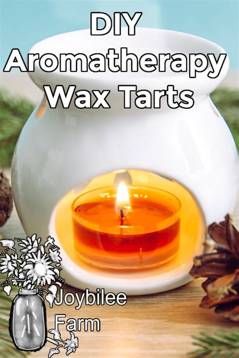 Diy Aromatherapy Wax Tarts Joybilee Farm Diy Herbs Gardening